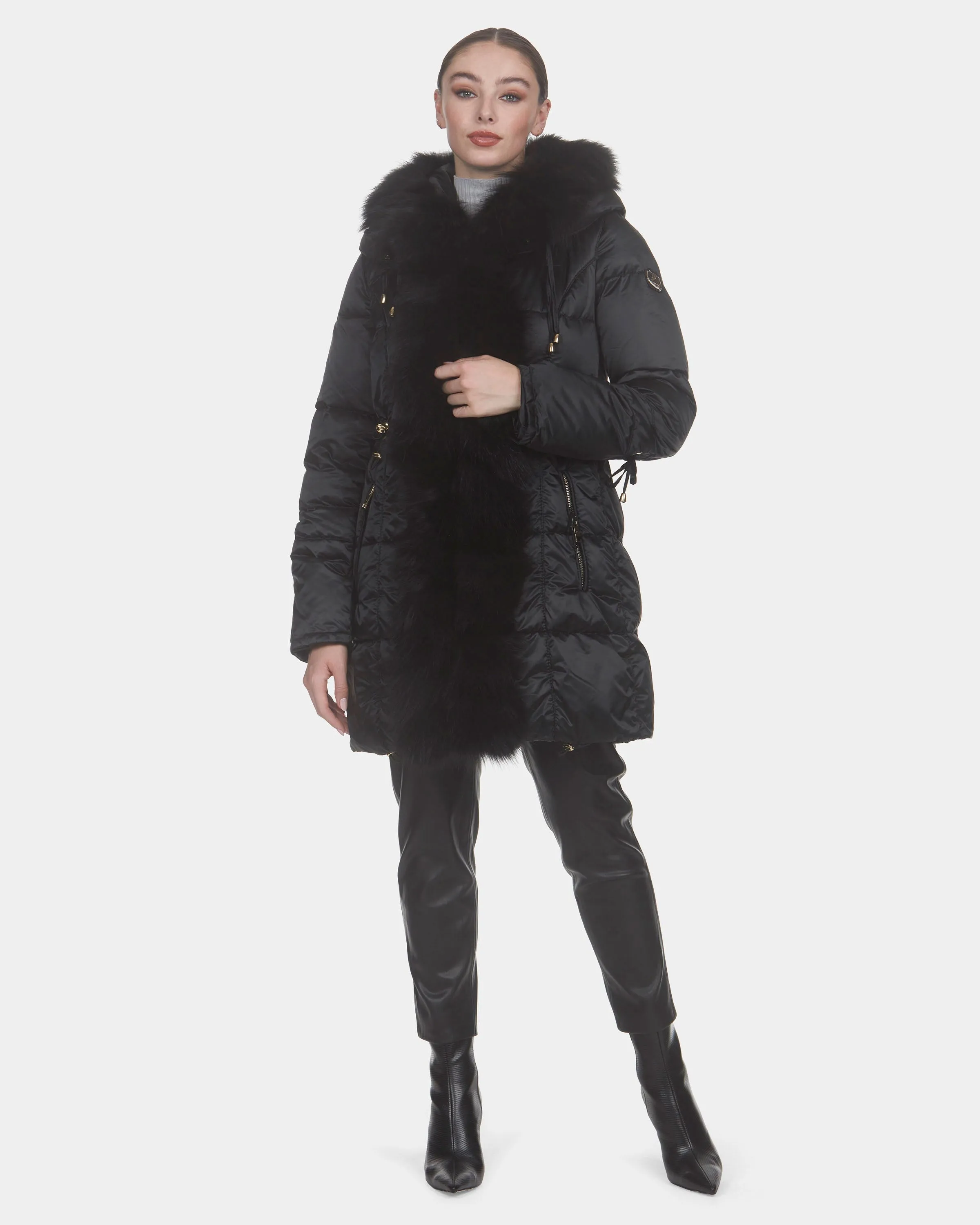 Après-Ski Jacket with Toscana Shearling Lamb Tuxedo