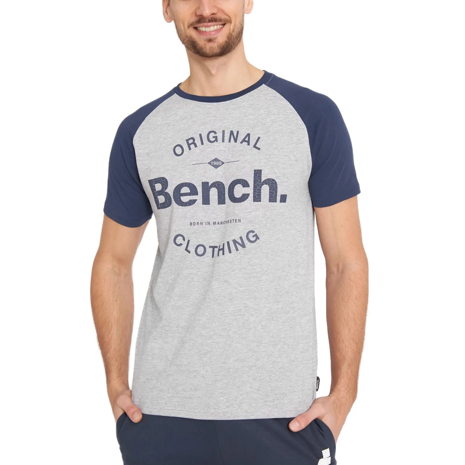 Bench Mens Hazza Short Sleeve T-Shirt