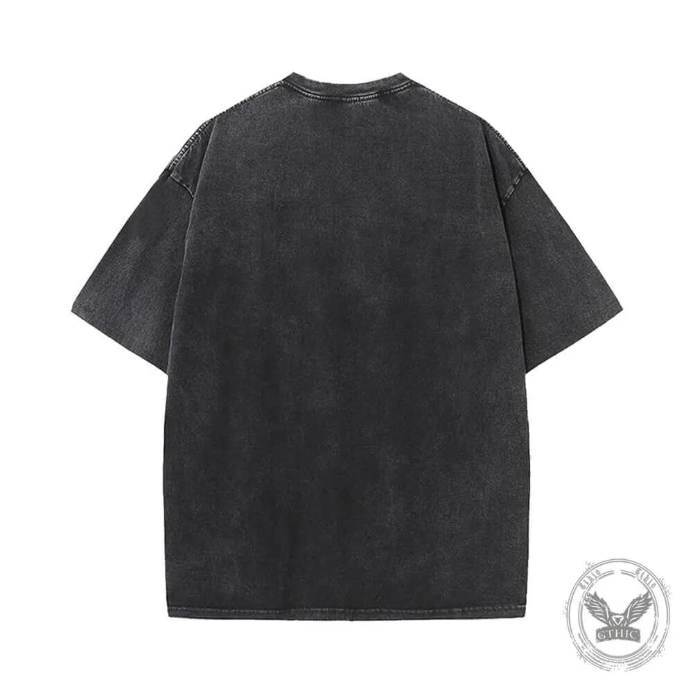 Black Simple Solid Color T-shirt