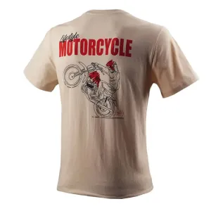 ByCity Motorlife T-Shirt Cream