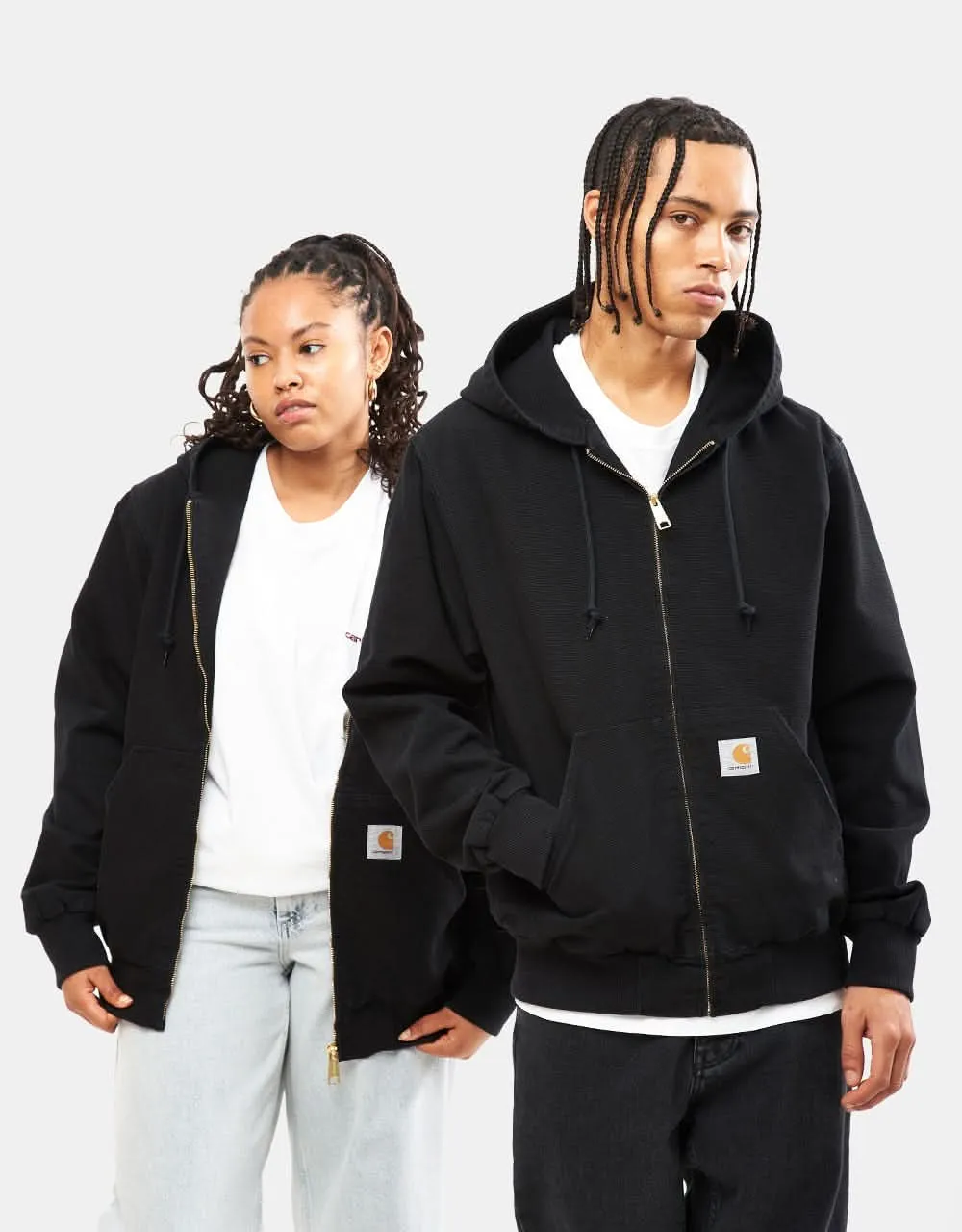 Carhartt WIP Active Jacket - Black (Aged Canvas)