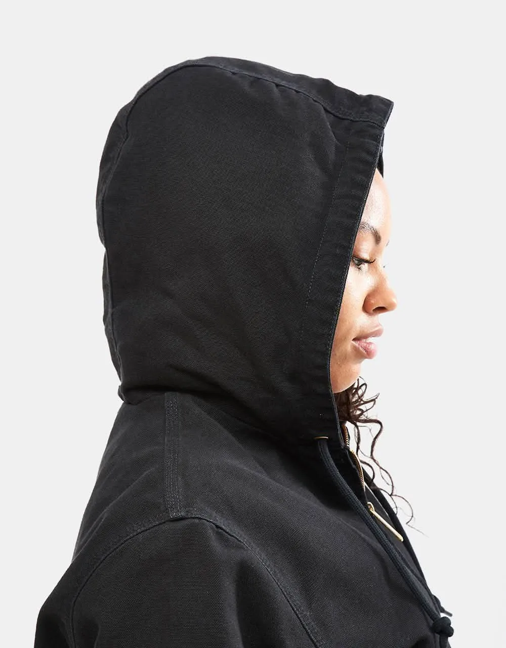 Carhartt WIP Active Jacket - Black (Aged Canvas)