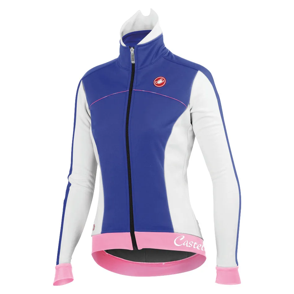 Castelli Womens Viziata Winter Jacket - Blue