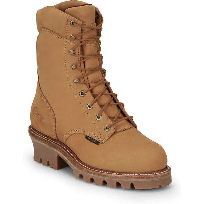 Chippewa Men's Super Dna 9" 400G Insulated Steel Toe Work Boot -Wheat- 59417