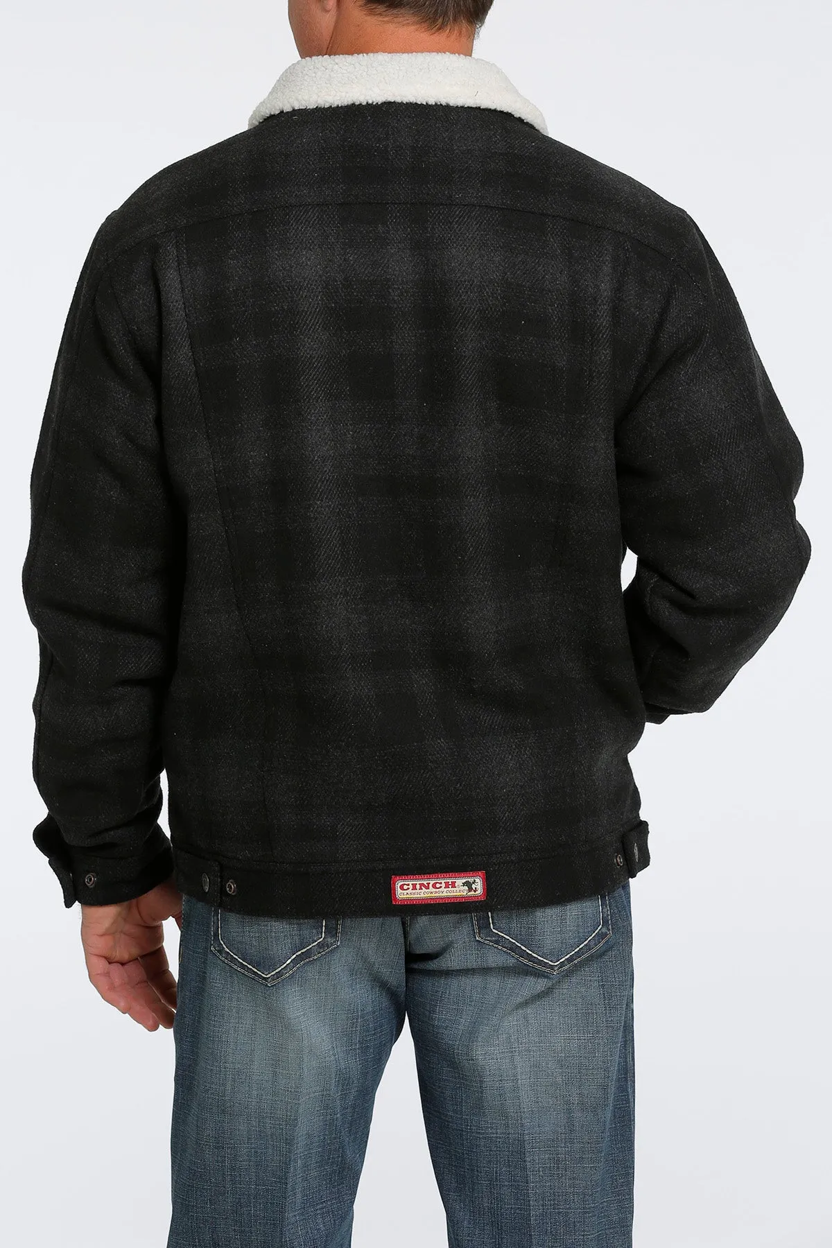 Cinch Men's Concealed Carry Black Trucker Jacket