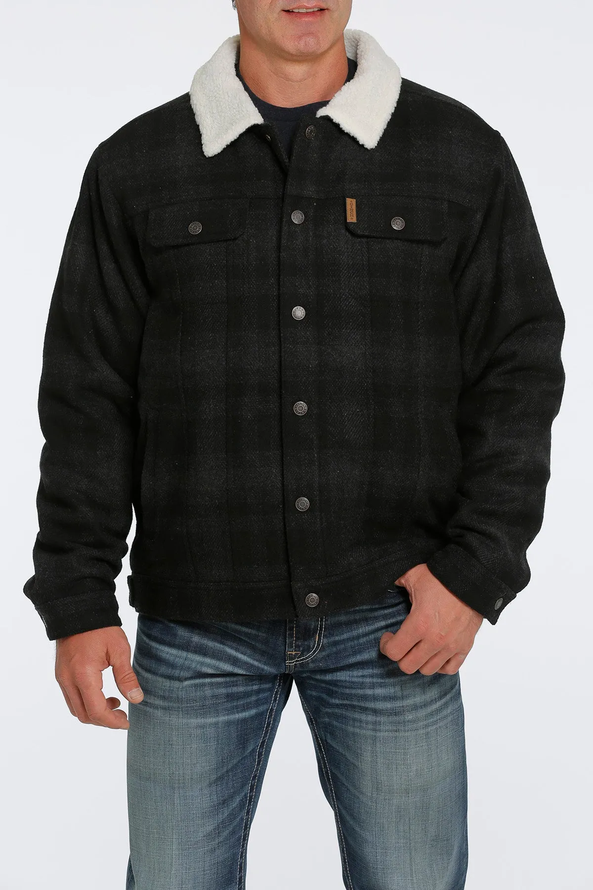 Cinch Men's Concealed Carry Black Trucker Jacket