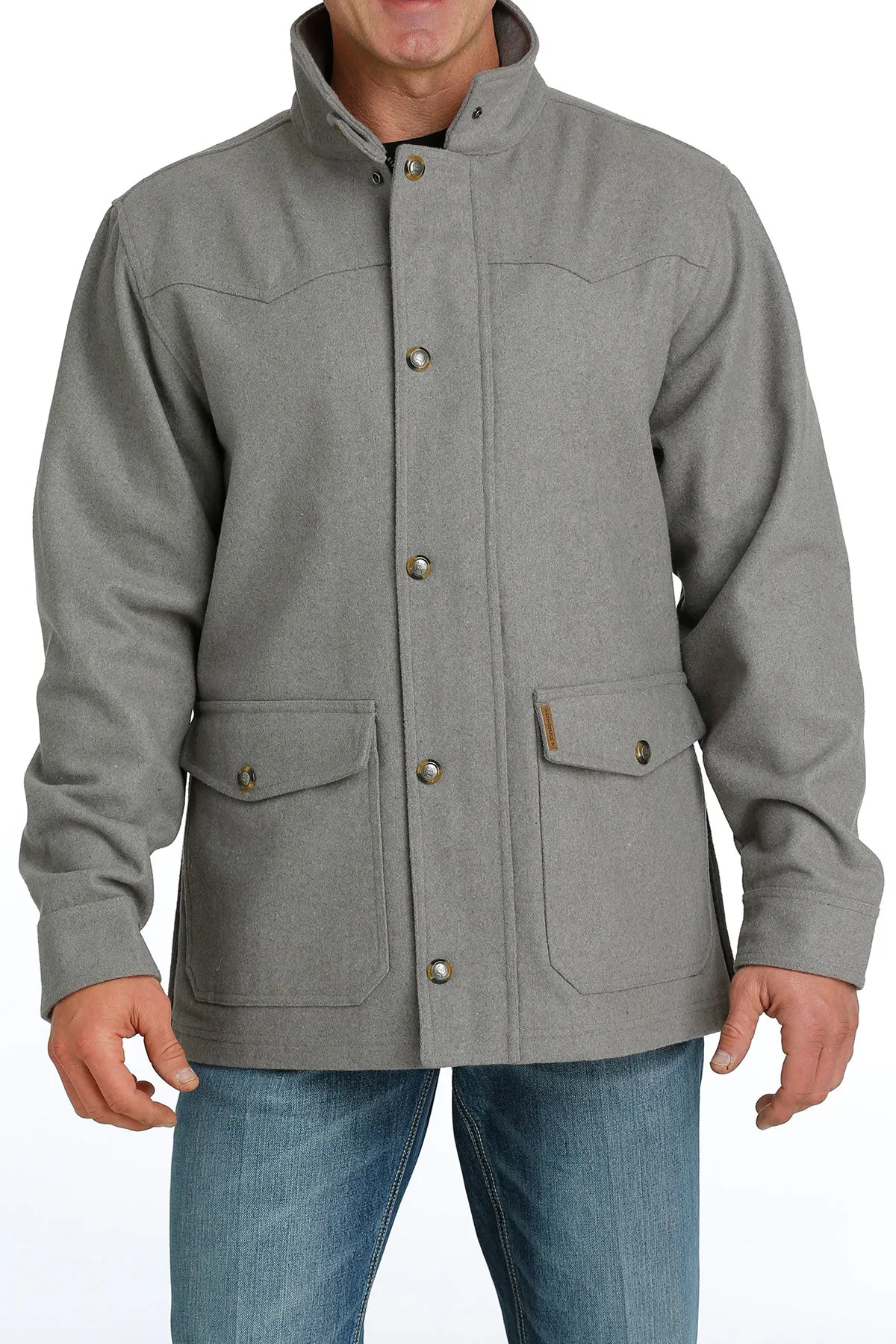 Cinch Men's Gray Ranch Coat