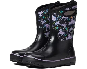 Classic II Unicorn Awesome Black Multi (Size 8c-5Y)