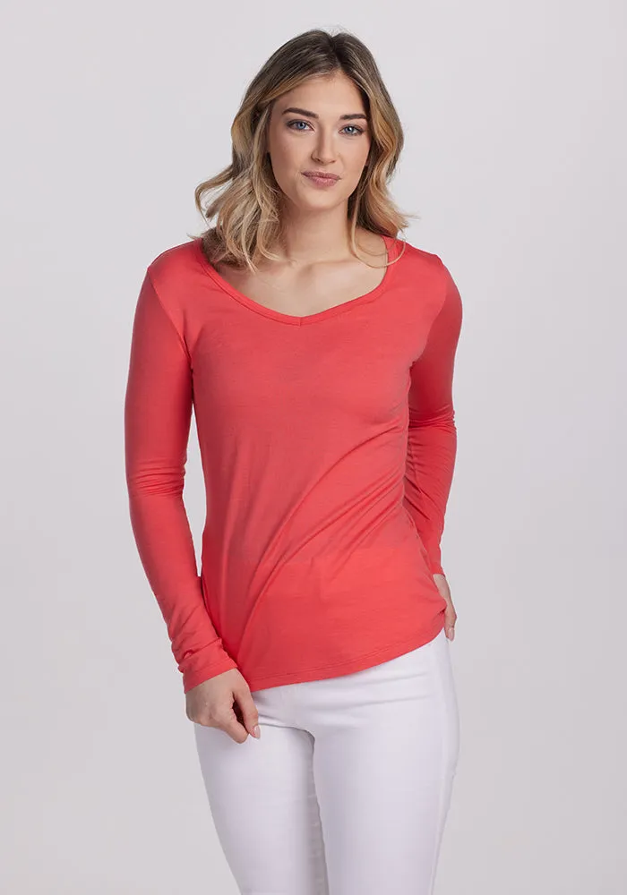 Clearance - Layla V Neck Top