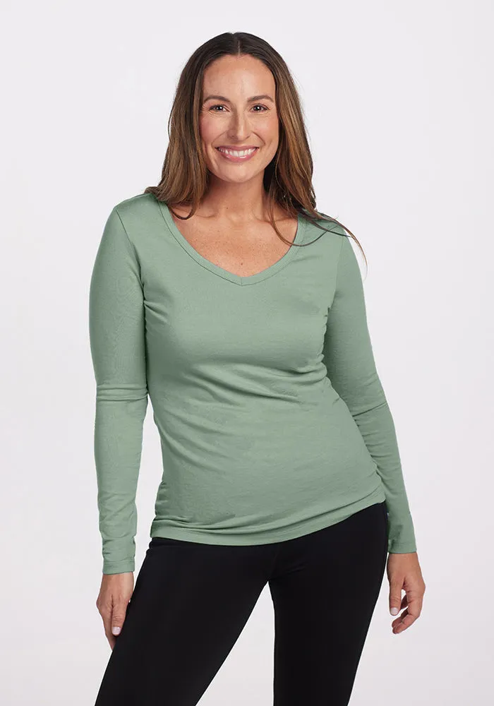 Clearance - Layla V Neck Top