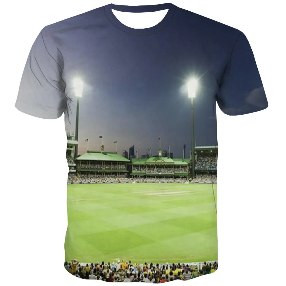 Cricket T shirts Men Movement Tshirt Printed Lawn T-shirts Graphic Game T-shirts 3d