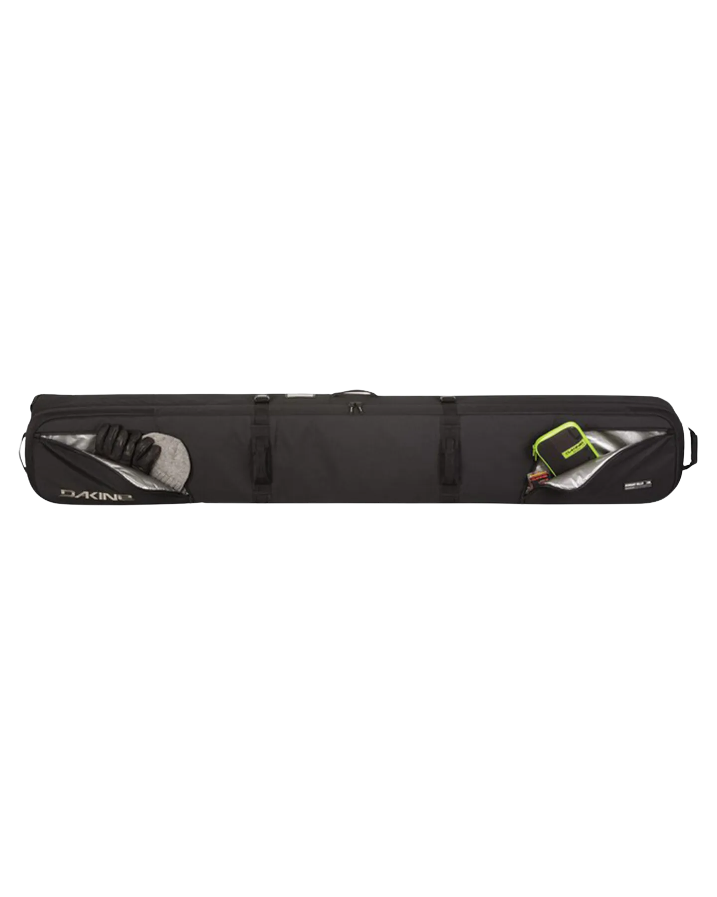 Dakine Boundary Ski Roller Bag - Black - 2024