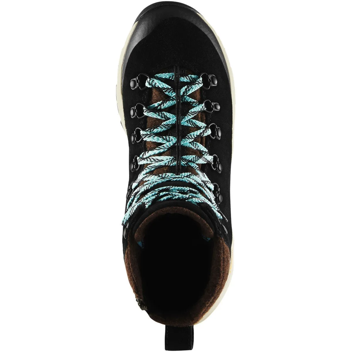 Danner Women's Arctic 600 7" Waterproof 200G Insulated Hiking Boot - Black/Spark Blue - 67340