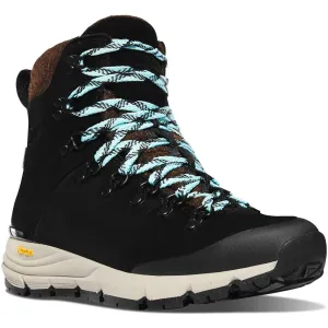 Danner Women's Arctic 600 7" Waterproof 200G Insulated Hiking Boot - Black/Spark Blue - 67340