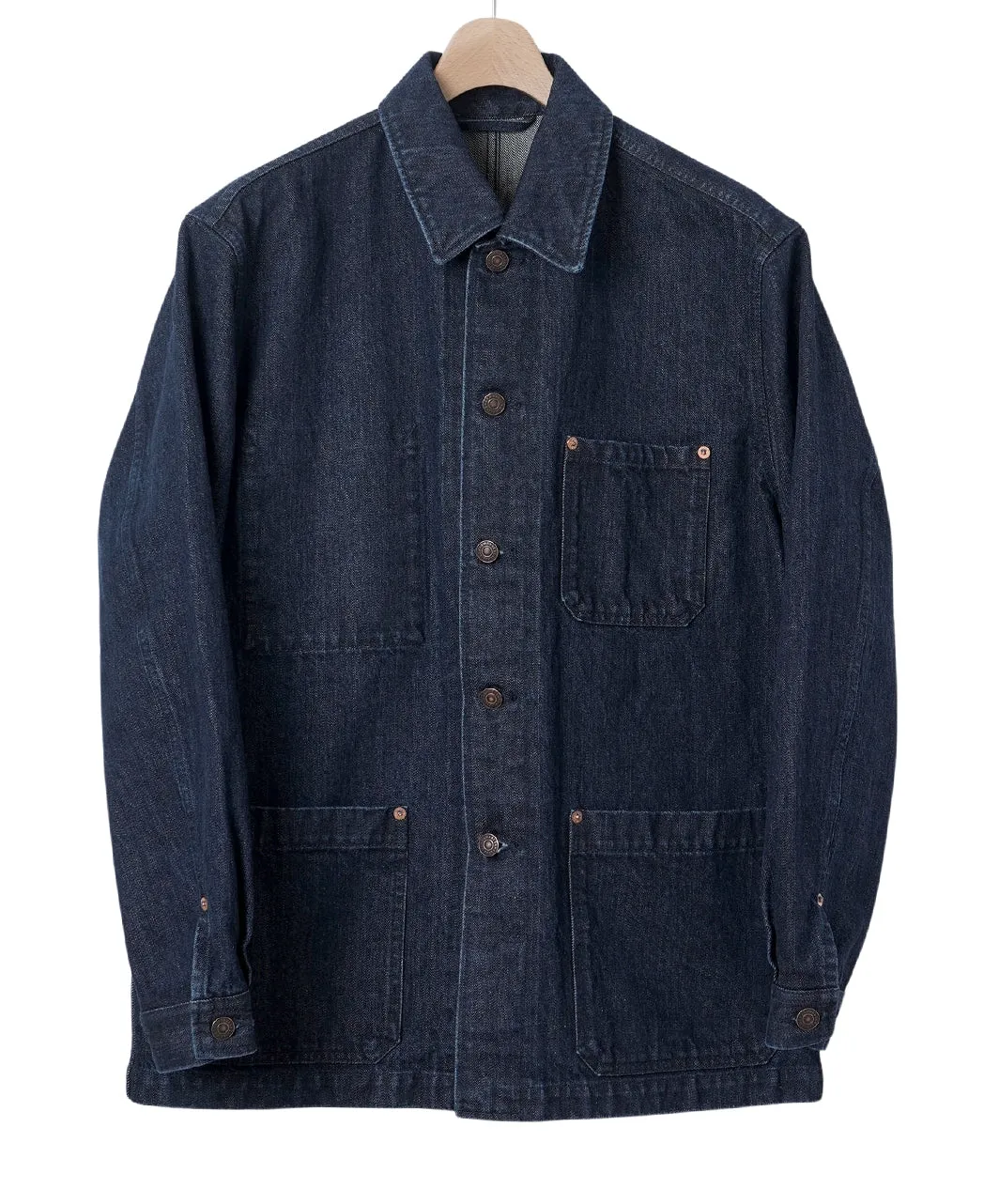 Denim French Work Jacket