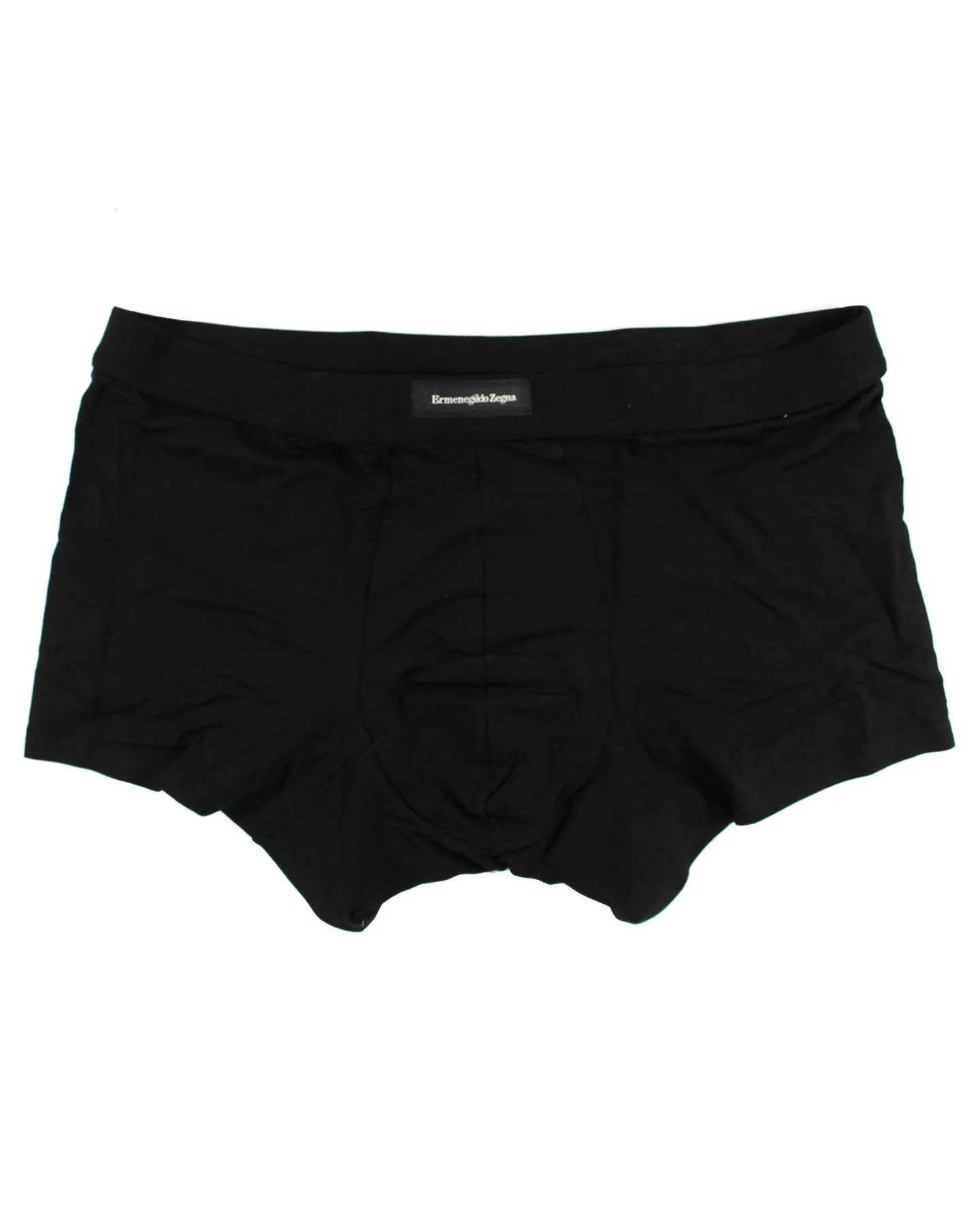 Ermenegildo Zegna Boxer Brief Black Men Underwear MicroModal XXL