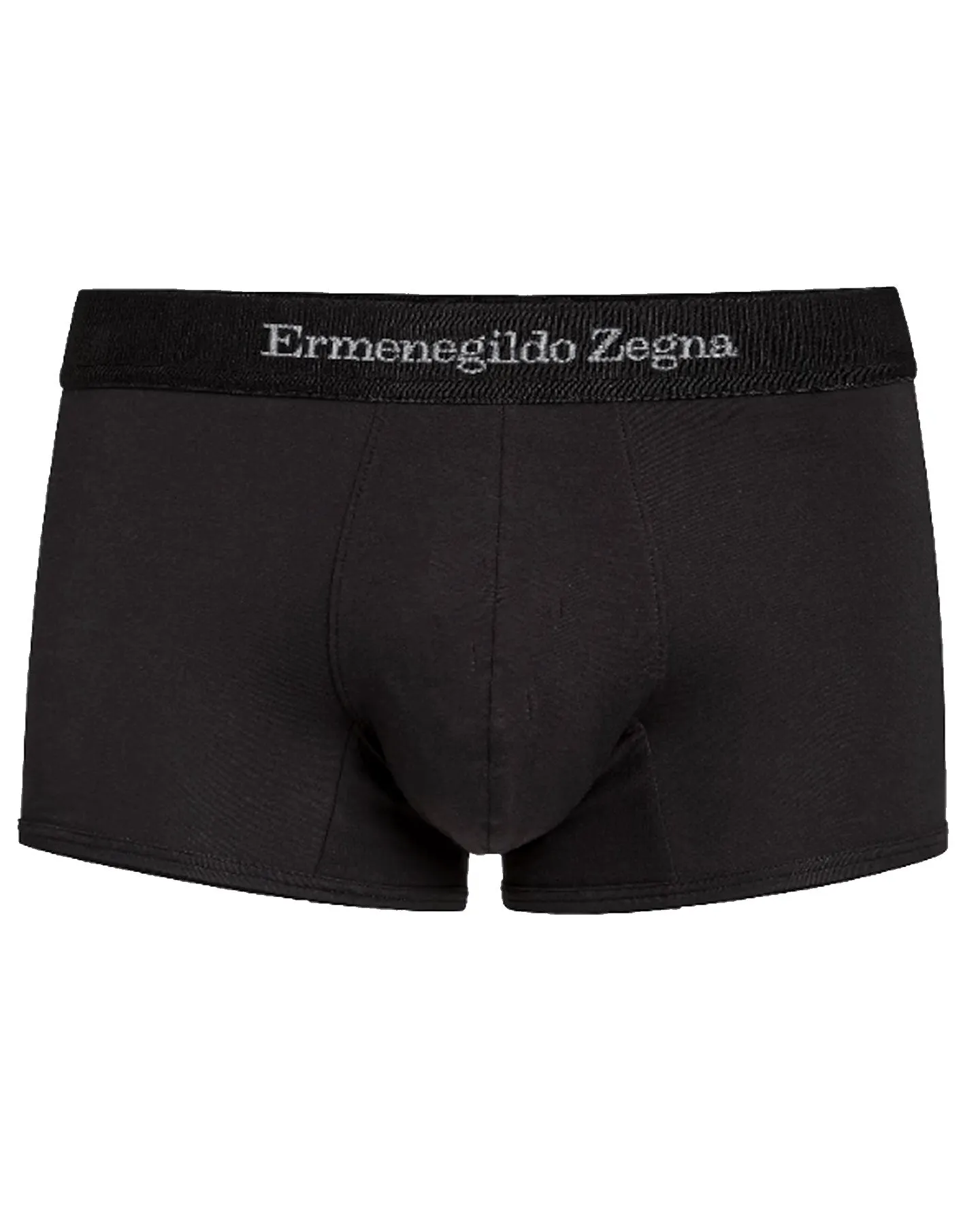 Ermenegildo Zegna Boxer Brief Black Men Underwear Stretch Cotton XXL