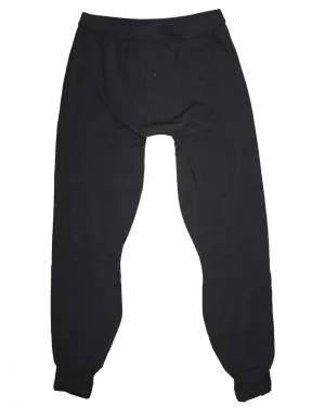 Ermenegildo Zegna Long Johns Black Men Underwear M REDUCED - SALE