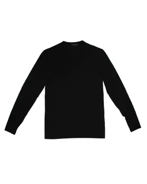 Ermenegildo Zegna Long Sleeve T-Shirt Black XXXL Undershirt SALE