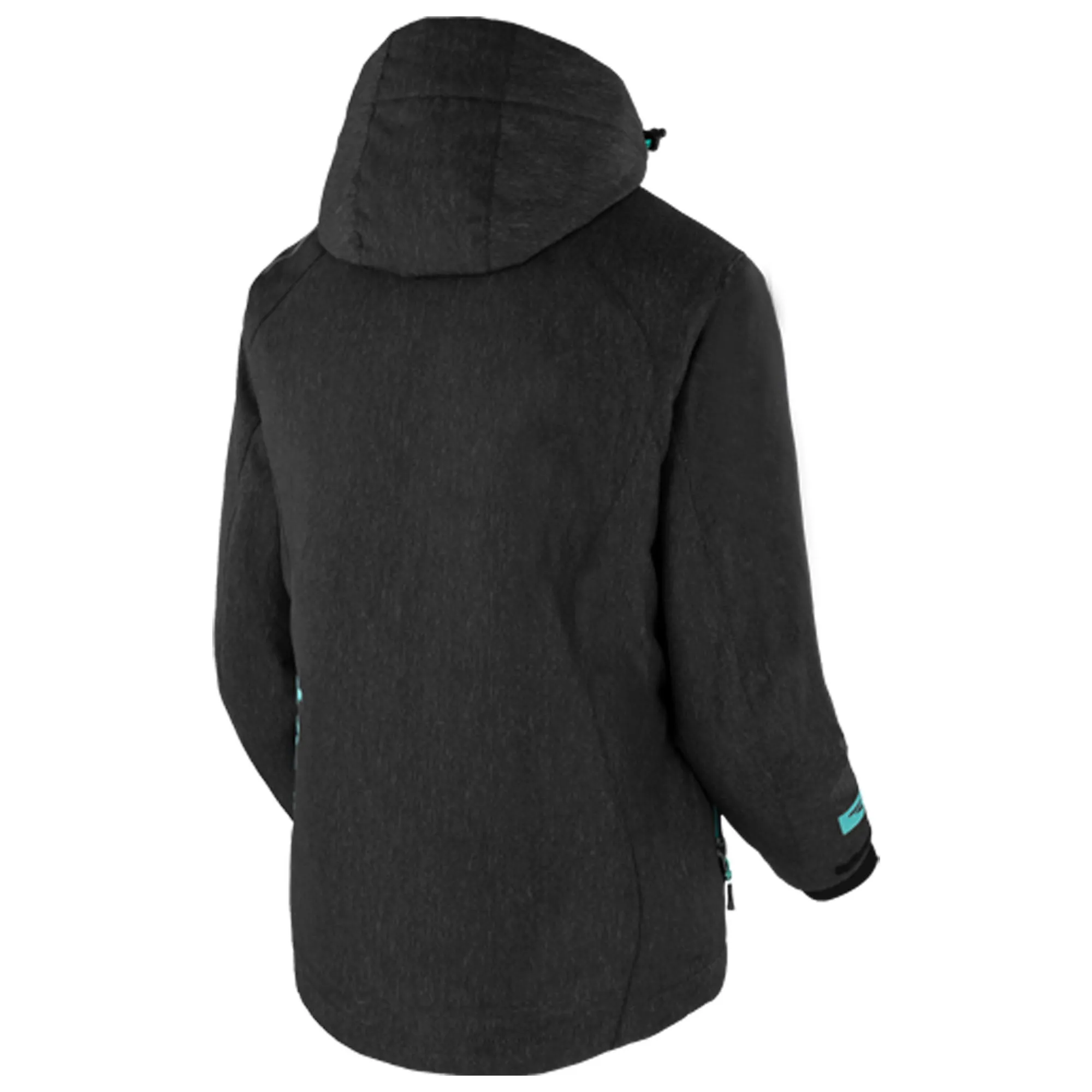 FXR Fresh Snowmobile Jacket Black Heather/Mint