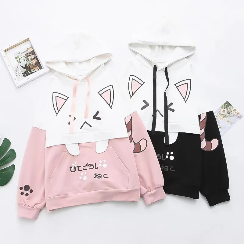 Harajuku Neko Hoodie