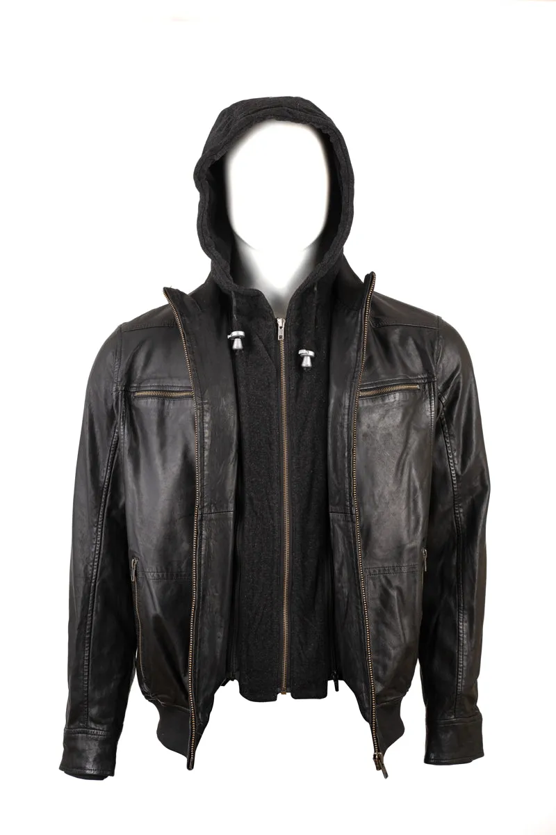 Hooded Jacket Black