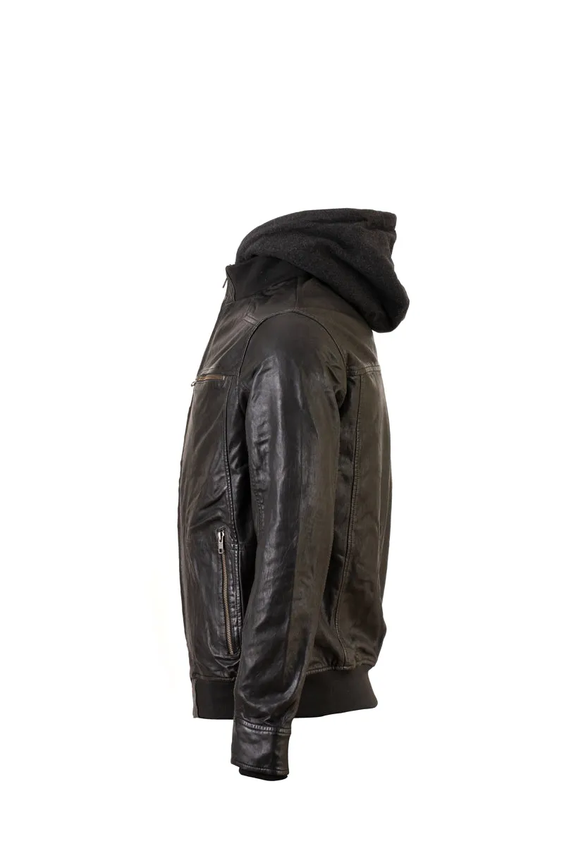 Hooded Jacket Black