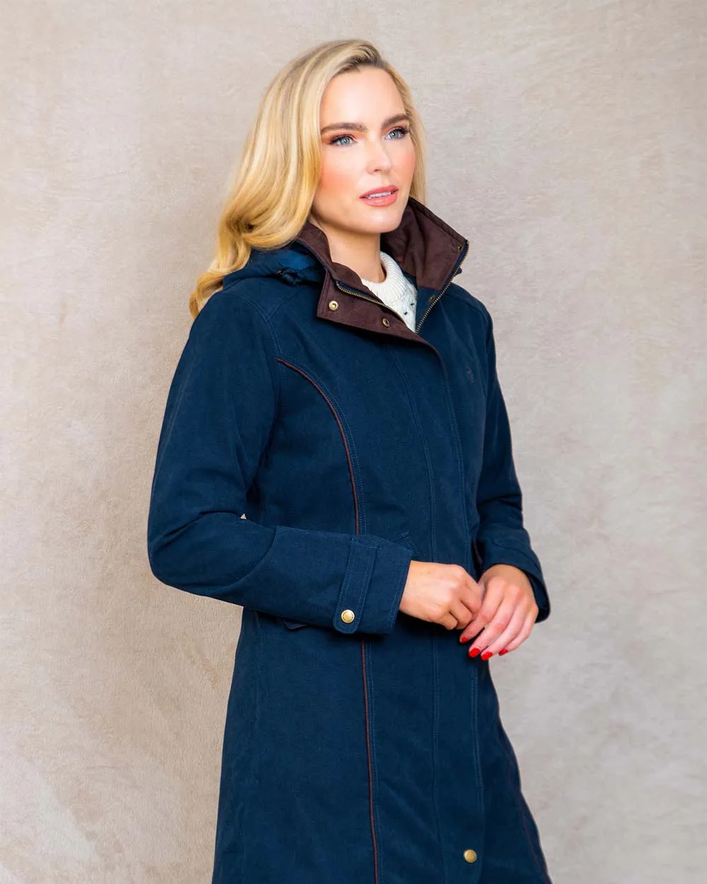 Jack Murphy Una 3/4 Waterproof Coat