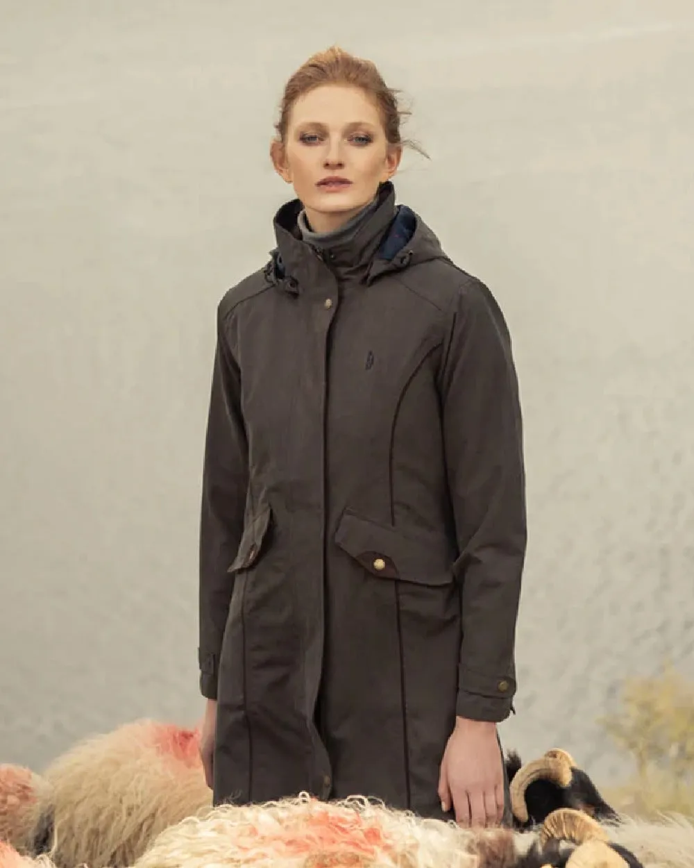 Jack Murphy Una 3/4 Waterproof Coat