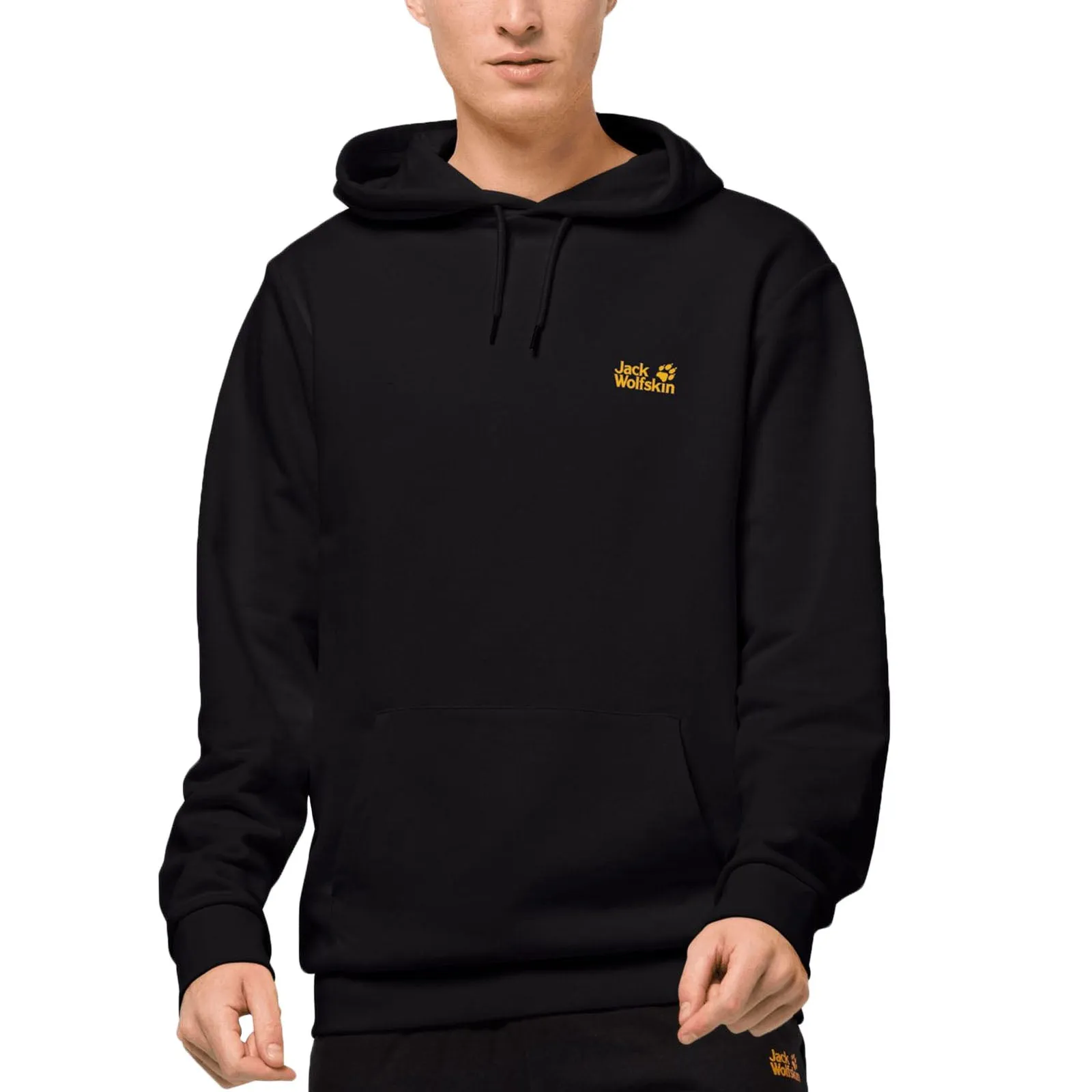 Jack Wolfskin Mens Essential Hoodie - Black