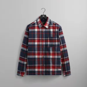 Kith Brushed Flannel Ginza Shirt - Nocturnal