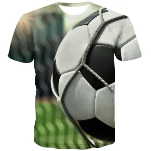 Lawn T shirts Men Football T-shirts Graphic Athletics T-shirts 3d Stadium Tshirt Anime