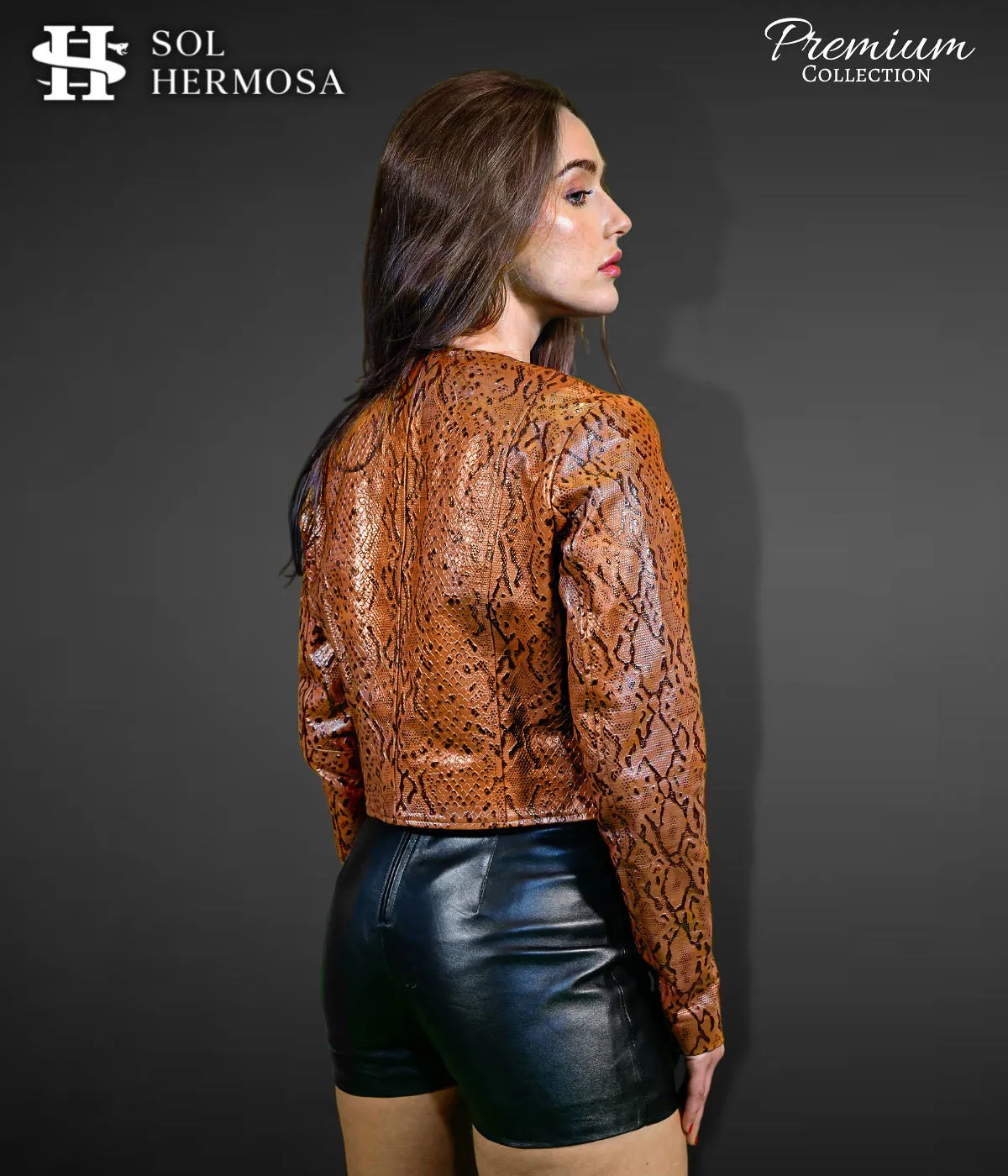 Leather Jacket For Women - Jane