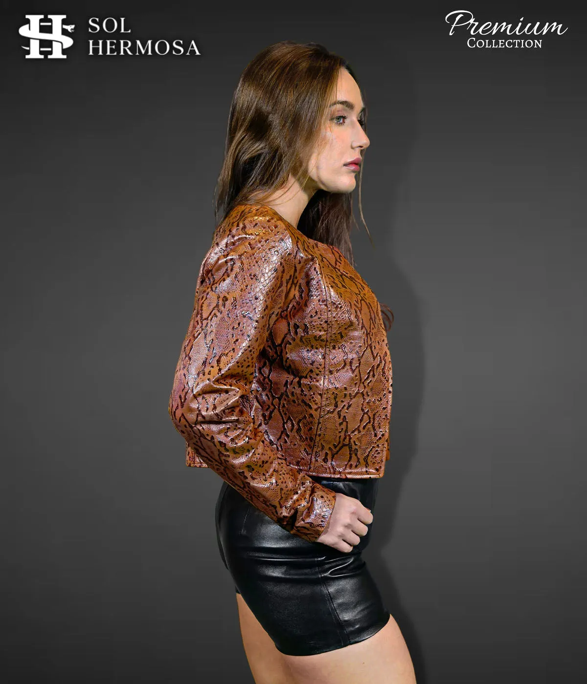 Leather Jacket For Women - Jane