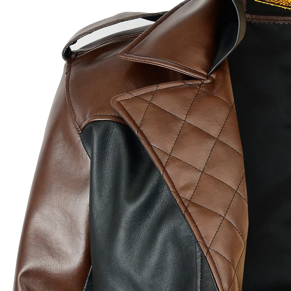 Leather Trench Coat Incredible Men's PUBG STYLE 3.0