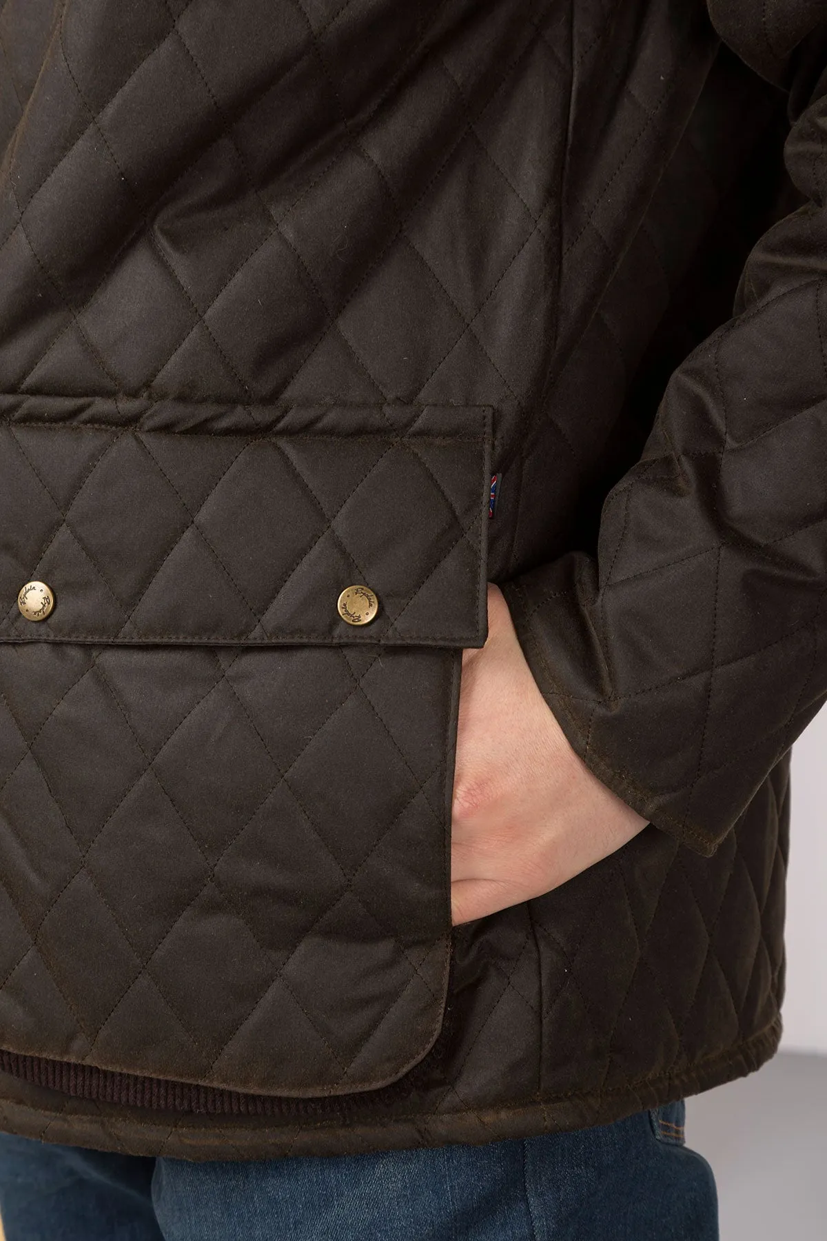 Men's Diamond Quilted Wax Jacket II