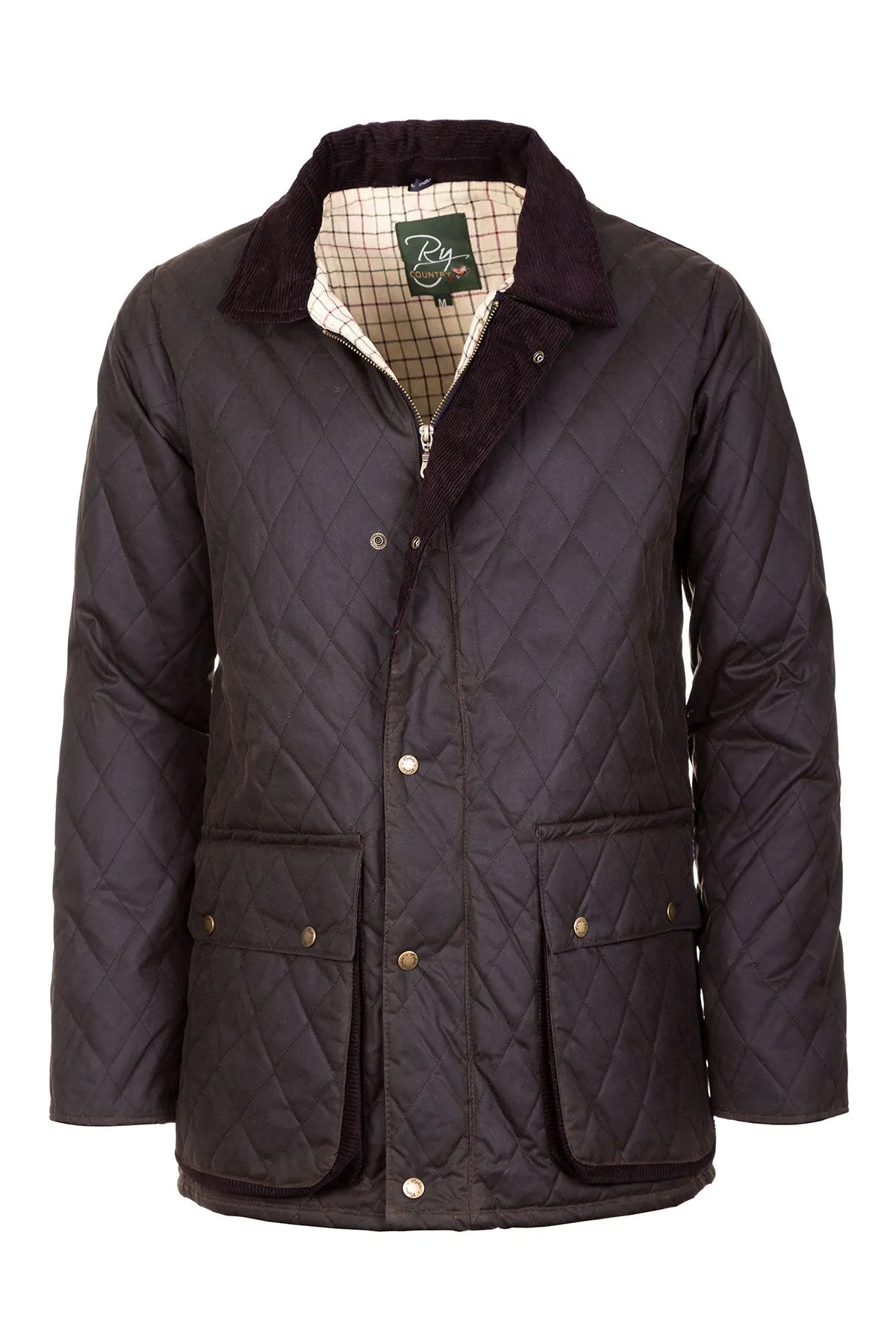 Men's Diamond Quilted Wax Jacket II