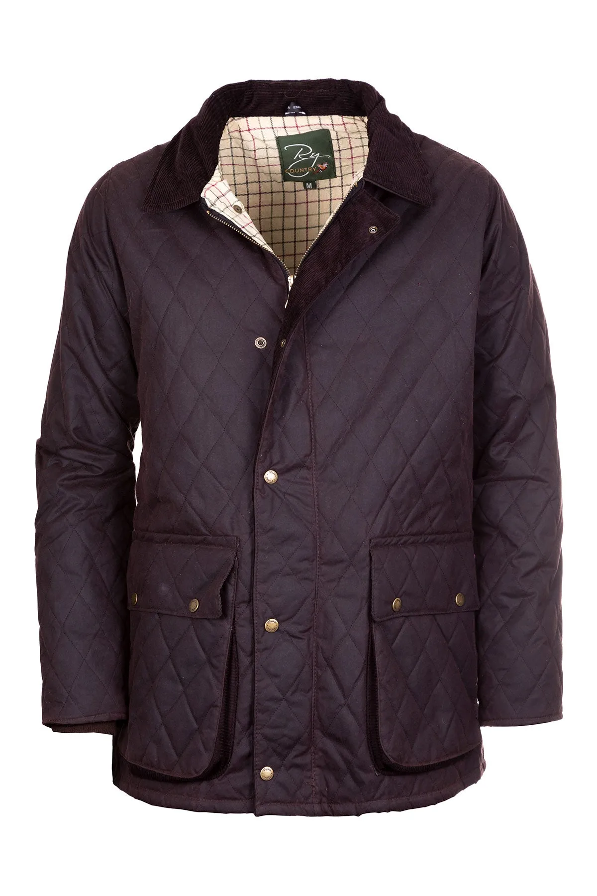 Men's Diamond Quilted Wax Jacket II