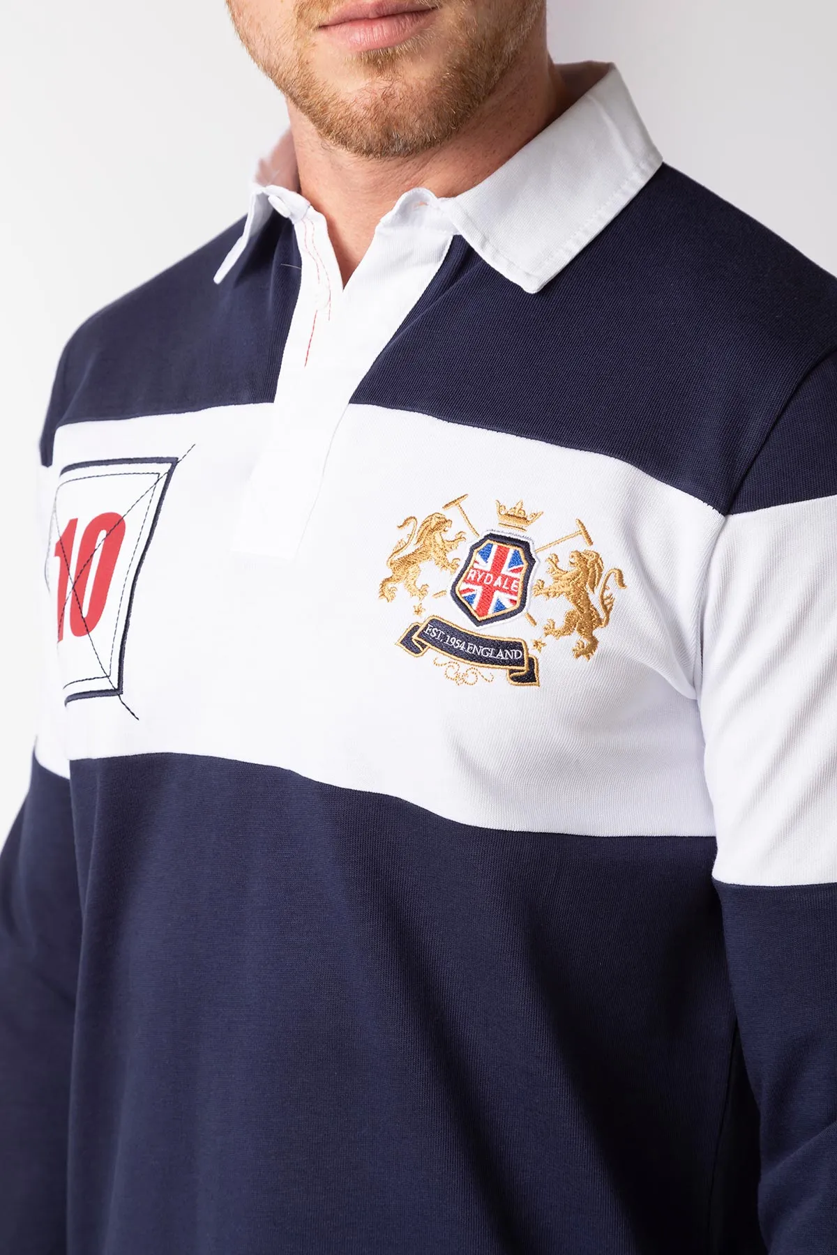 Men's Striped Rugby Shirt - Otley Stripe