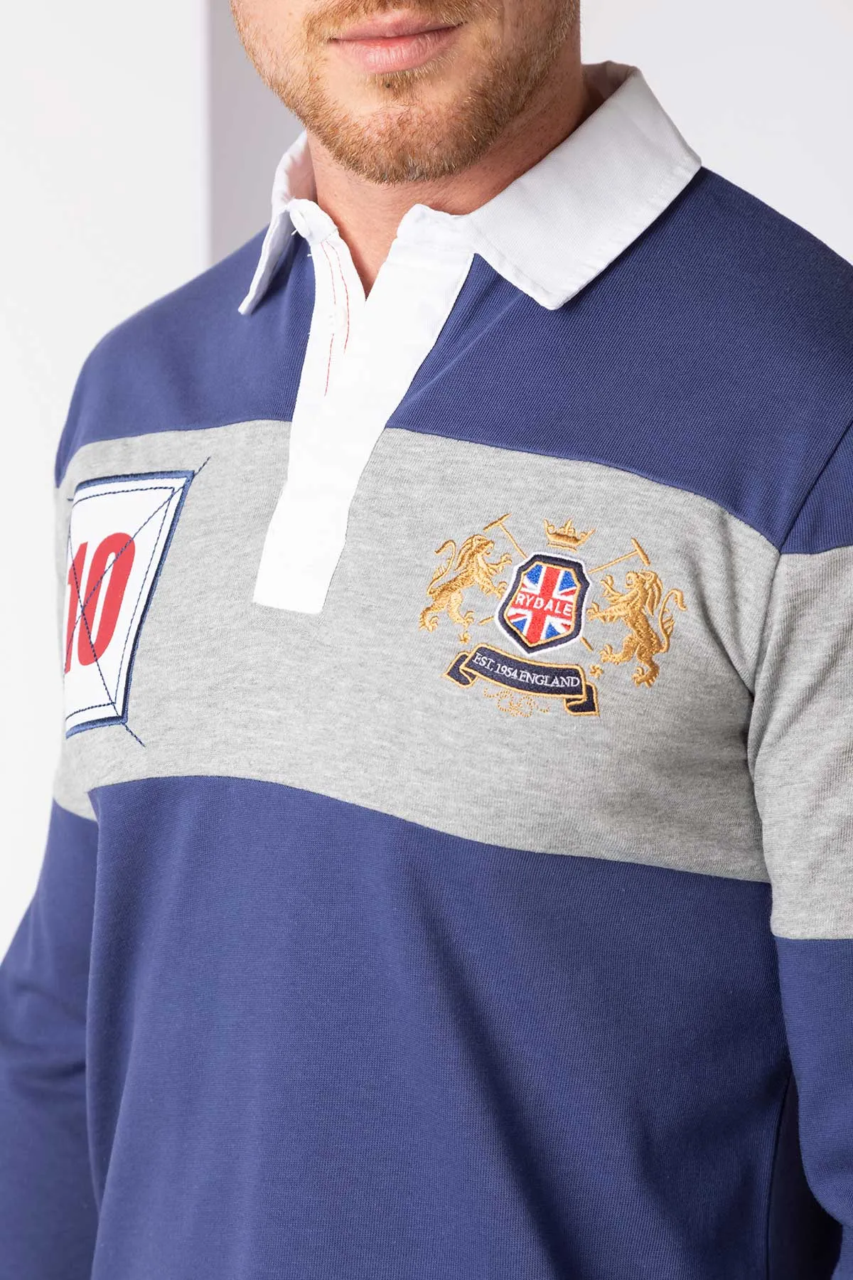 Men's Striped Rugby Shirt - Otley Stripe