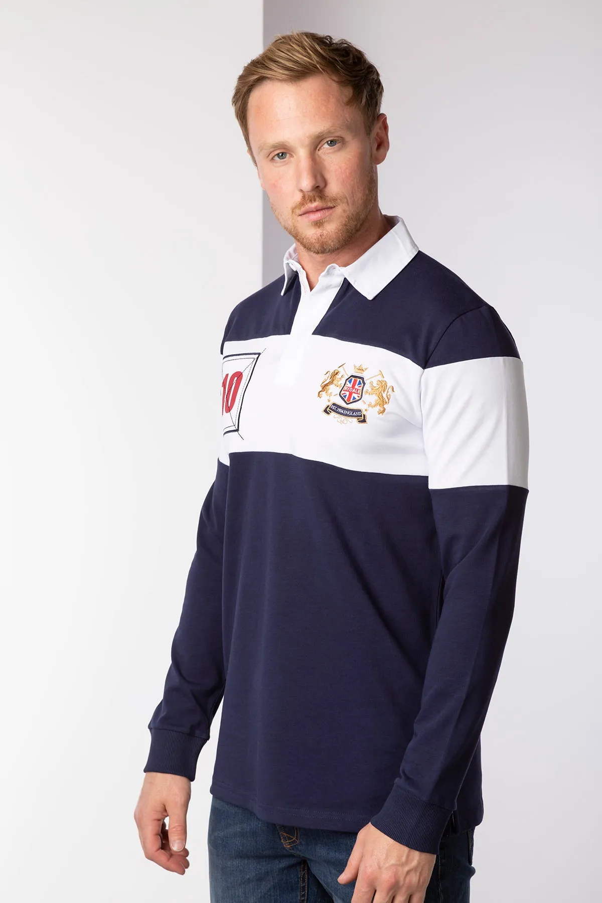 Men's Striped Rugby Shirt - Otley Stripe