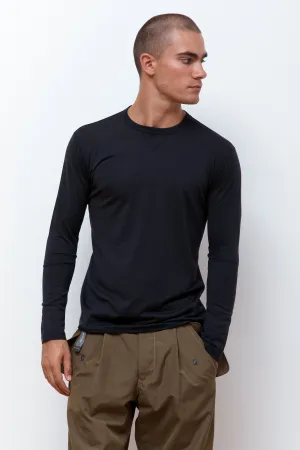 Merino Base LS T Black