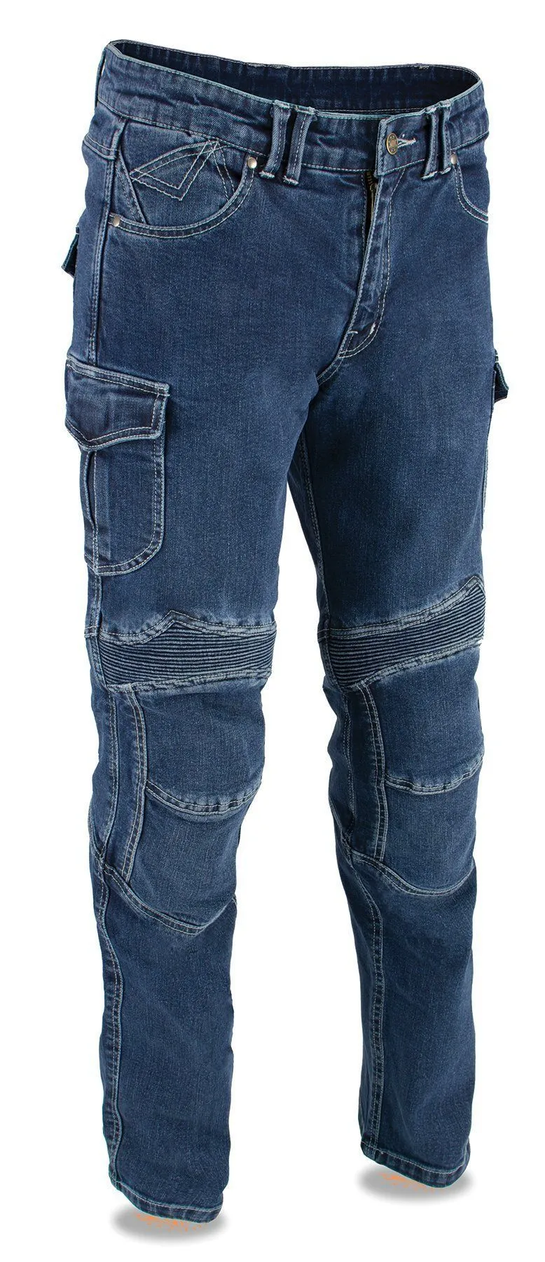 Milwaukee Performance-MDM5013-Men's Blue Armored Straight Cut Denim Jeans Reinforced w/ Aramid® by DuPont™ Fibers