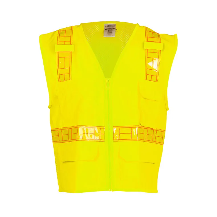 ML KISHIGO ORALITE® Solid Front with Mesh Back Vest