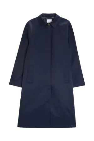 Navy A-Line Mac