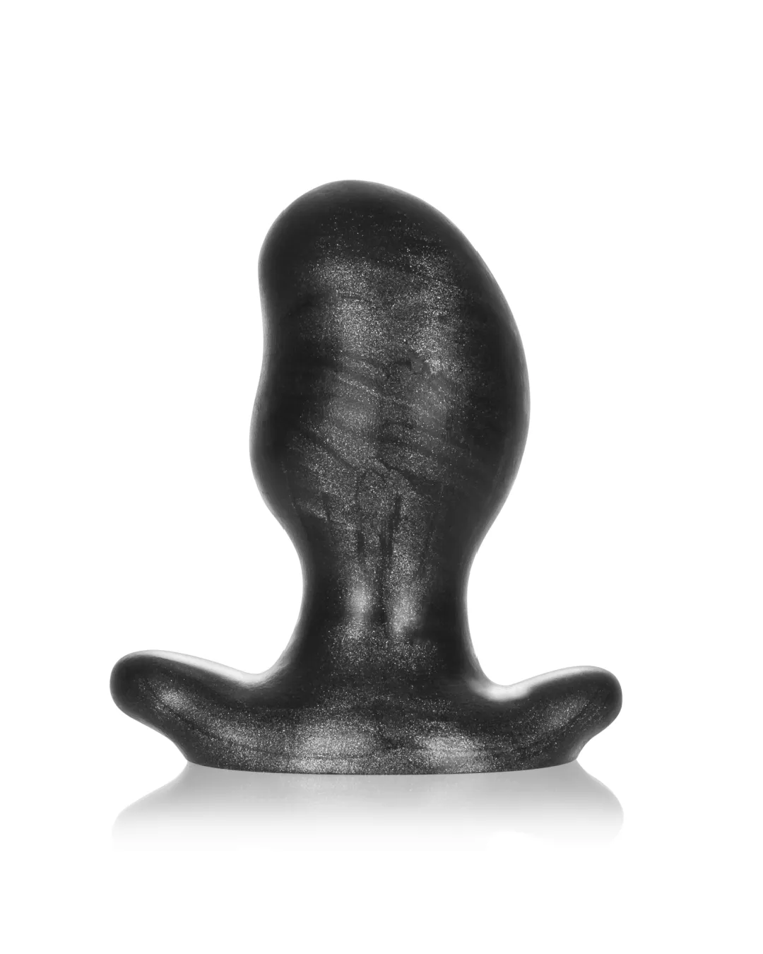 Oxballs Ergo Small 4 Inch Snug Long Wear Silicone Butt Plug - Smoke