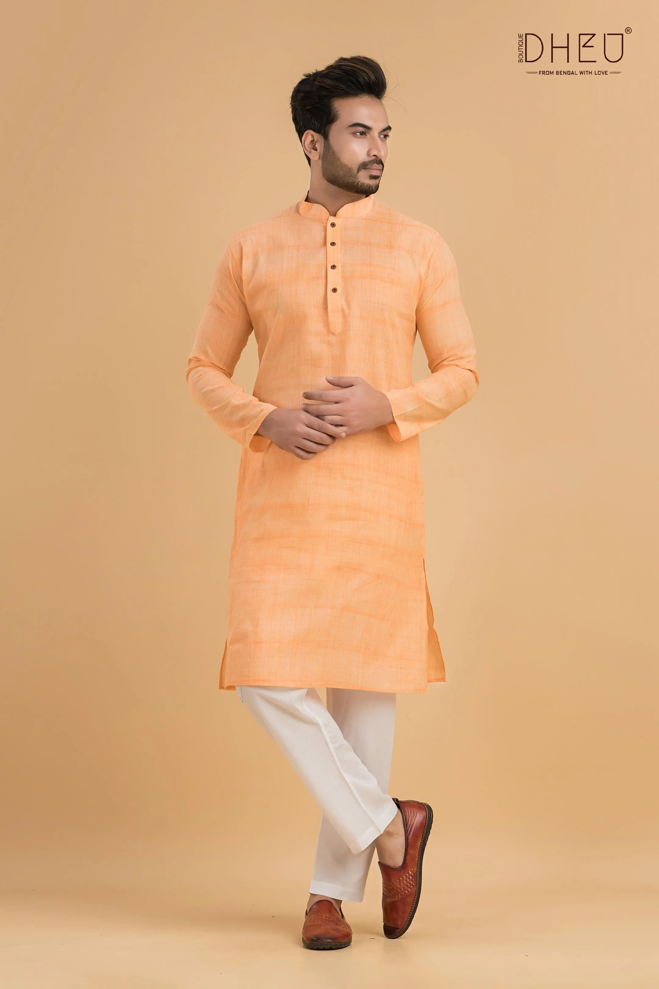 Pure Cotton Men's Kurta