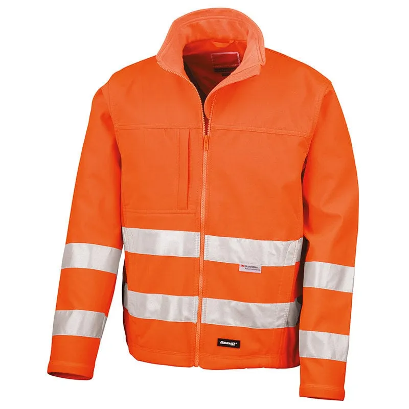 Result Safe-Guard Hi-Vis Tech Soft Shell Jacket