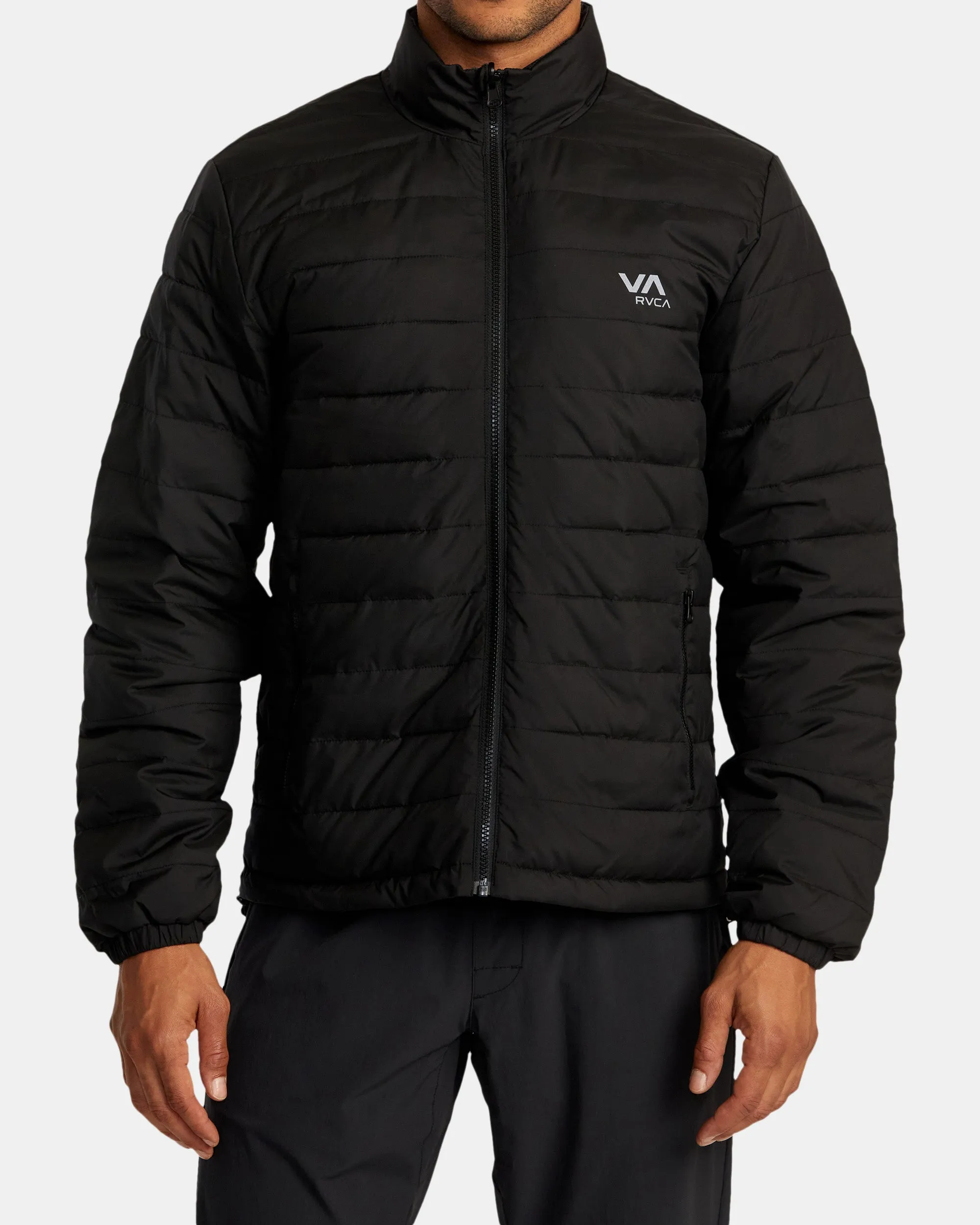 Reversible Puffer Jacket - Black 2