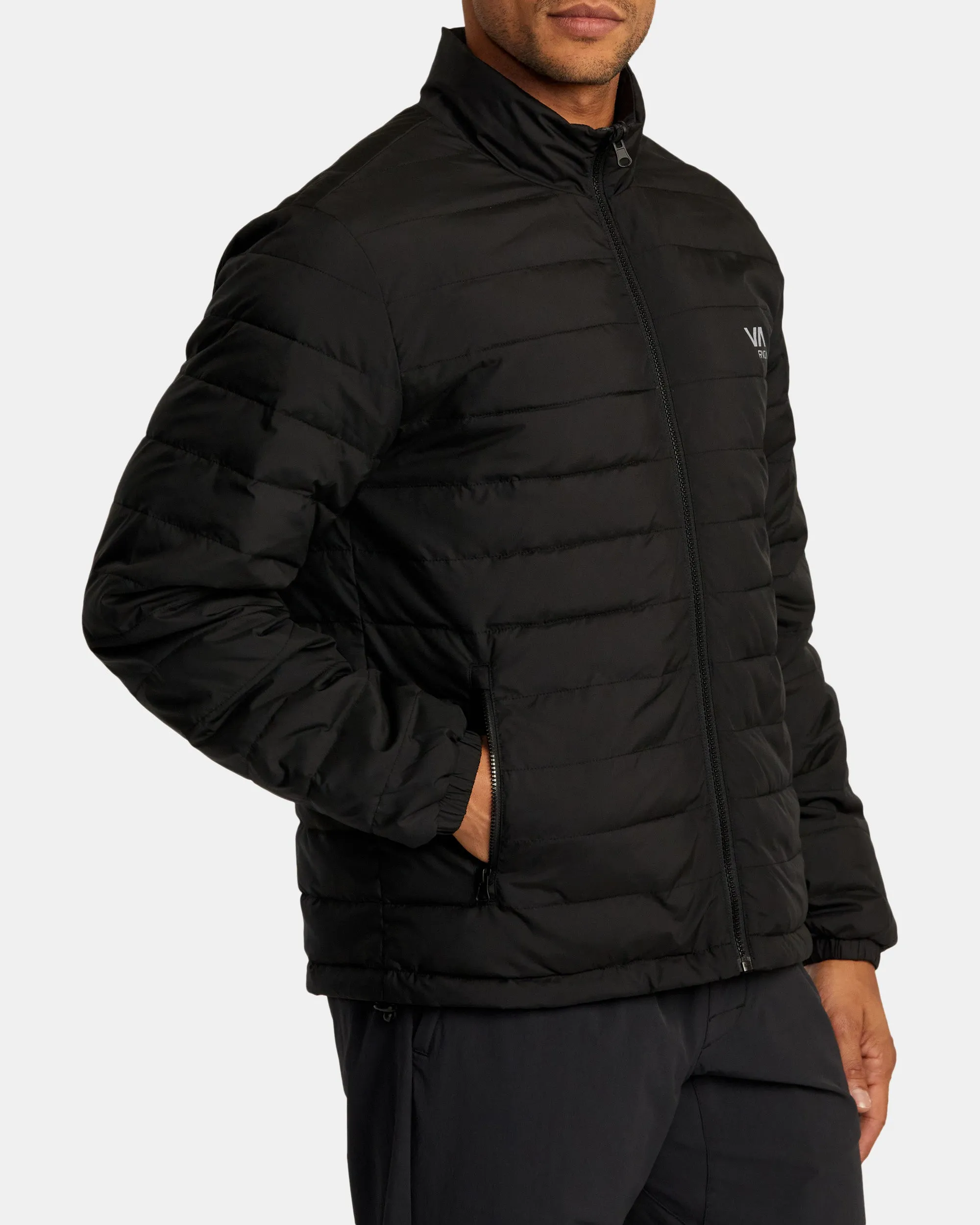 Reversible Puffer Jacket - Black 2